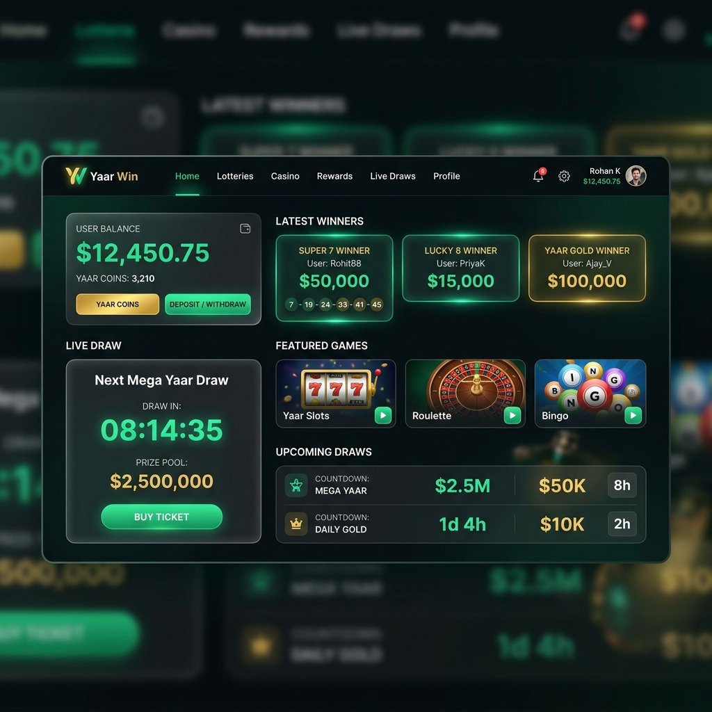 Yaar Win gaming platform preview